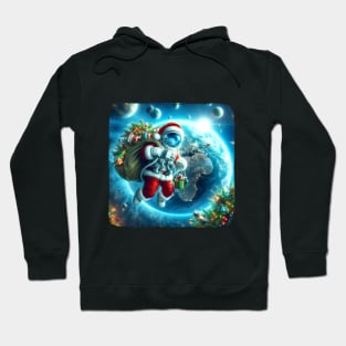 Santa Astronaut Hoodie